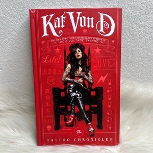 Hardback Book: Kat Von D's The Tattoo Chronicles